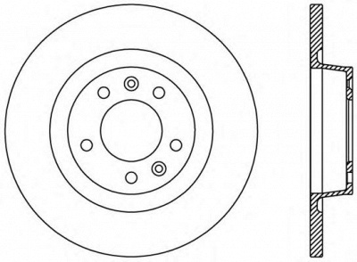 OPEN PARTS bda238210 -  Тормозной диск